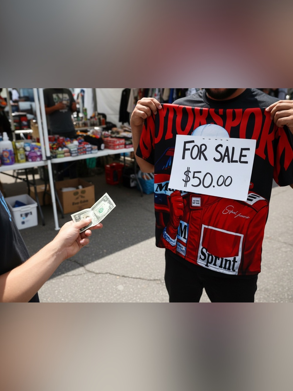 Low Baller Special! “The $2 Offer” Shirt — Shorter sleeves than their budget